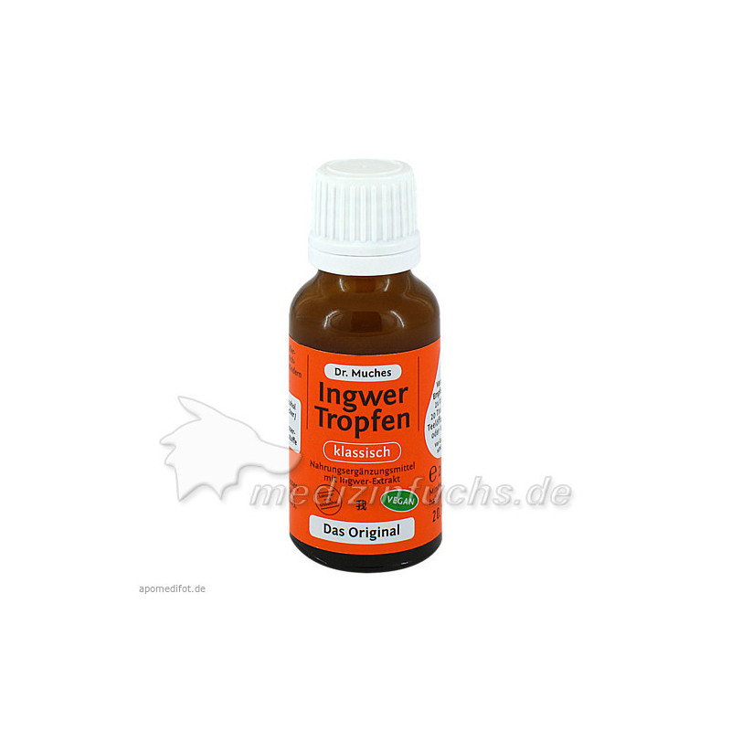 Ingwertropfen Dr.Muches, 20 ML – PZN 5500078