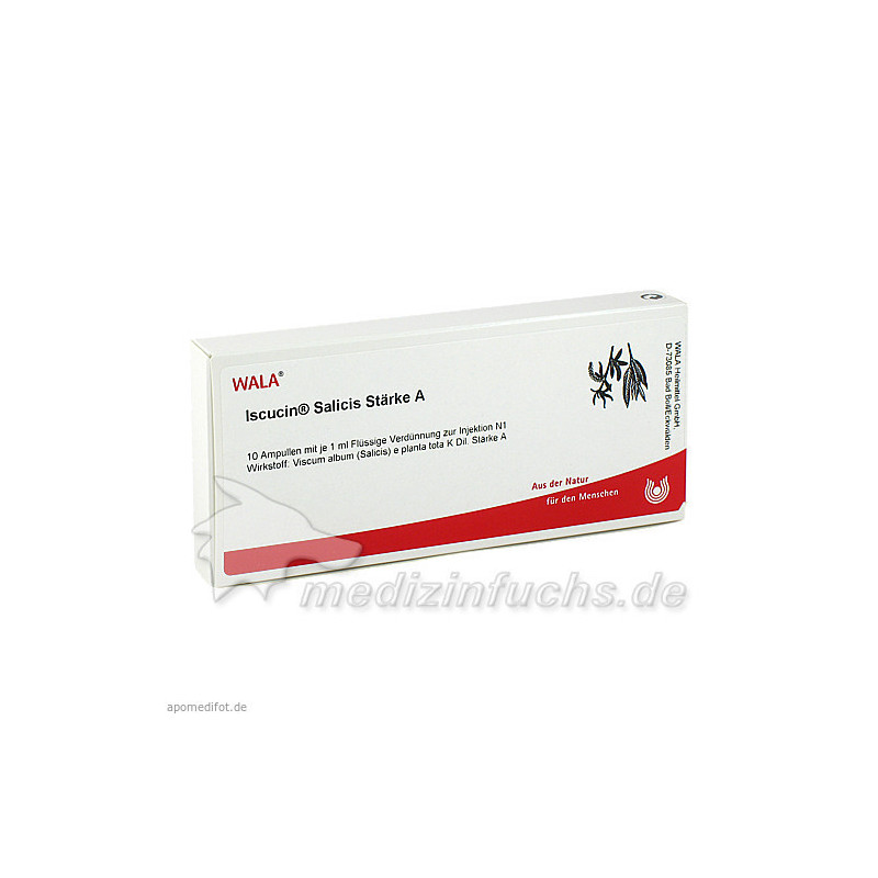 ISCUCIN SALICIS STAERKE A, 10X1 ML – PZN 3083498