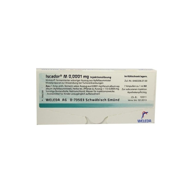 Iscador M 0.0001mg, 7X1 ML – PZN 1385605
