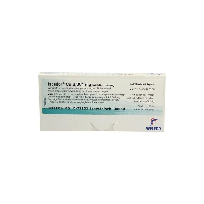 Iscador Qu 0.001mg, 7X1 ML – PZN 1386094