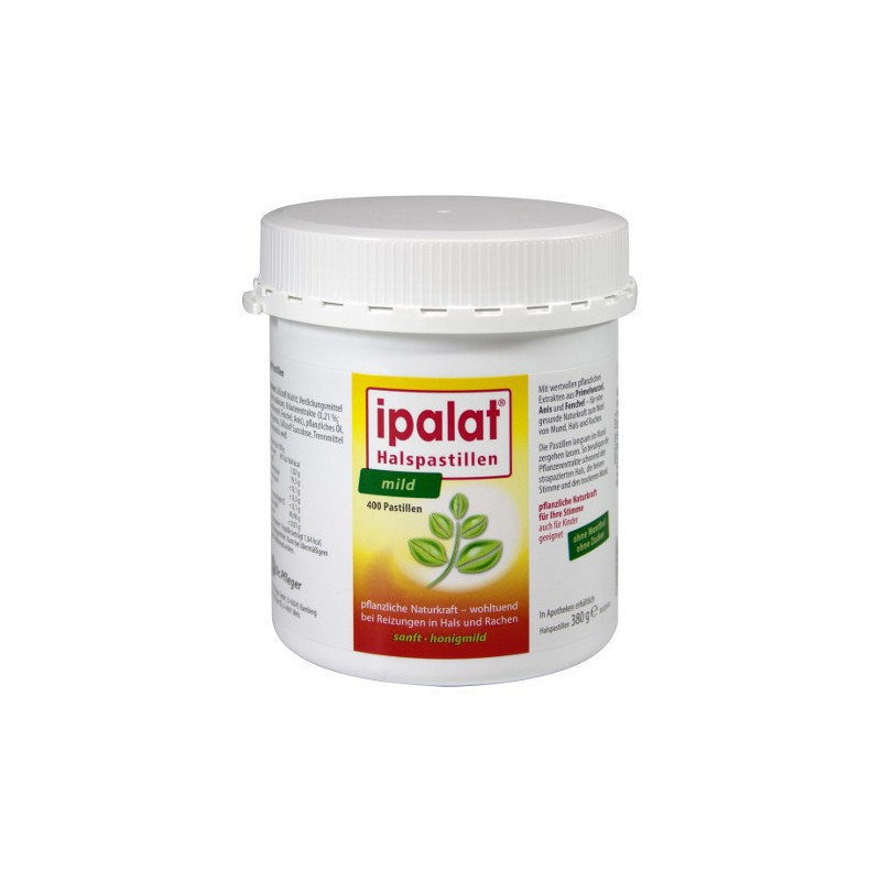 Ipalat Halspastillen mild, 400 ST – PZN 12368