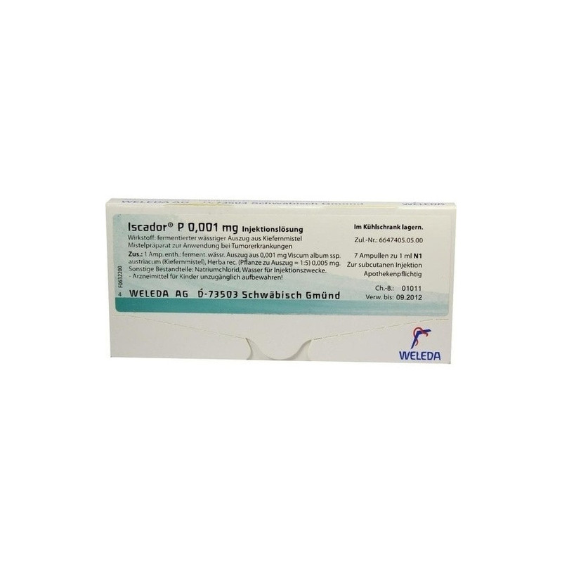 Iscador P 0.001mg, 7X1 ML – PZN 1385893