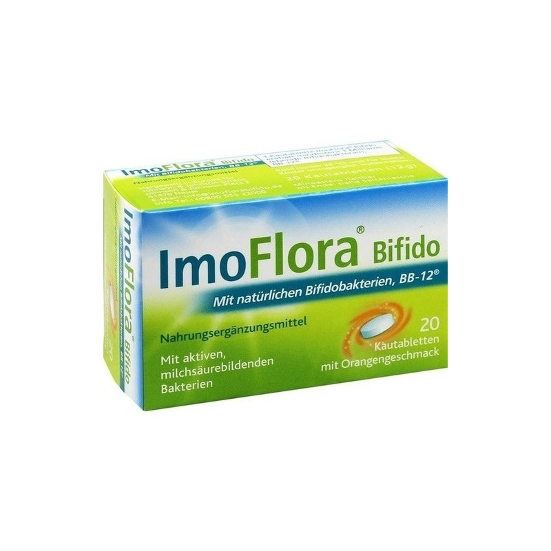 IMOFLORA Bifido Kautabletten, 20 ST – PZN 3853536