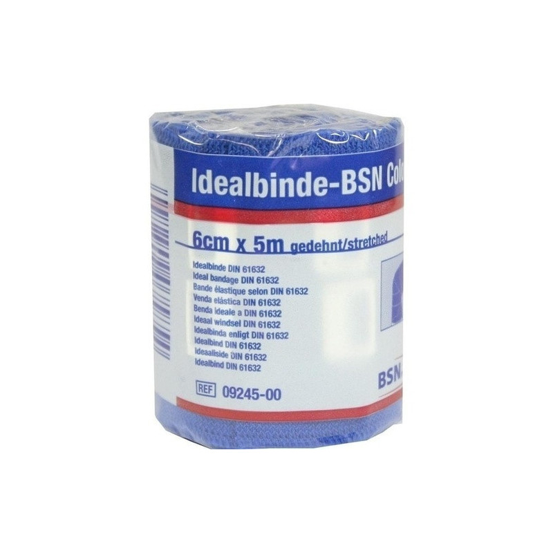 Idealbinde bmp Color 5mX6cm BLAU, 1 ST – PZN 834969