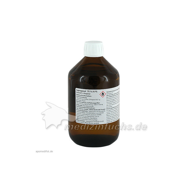 ISOPROPANOL 70%, 500 ML – PZN 4581040