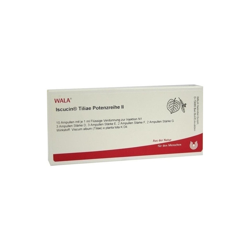 ISCUCIN TILIAE PR II, 10X1 ML – PZN 4429668