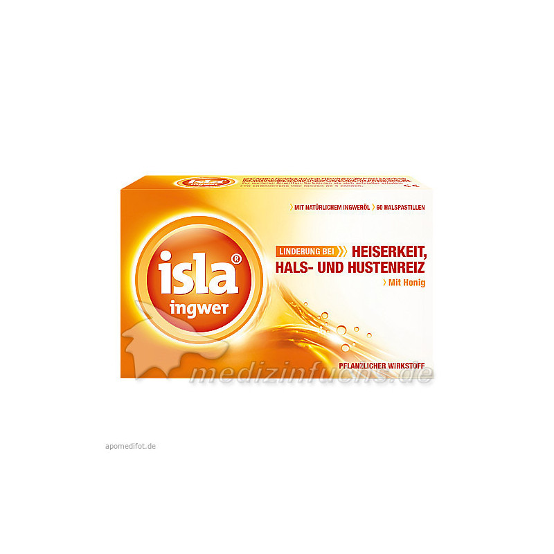 Isla-Ingwer Pastillen, 60 ST – PZN 7233888