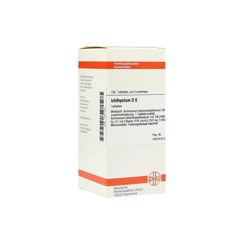 ICHTHYOLUM D 6, 200 ST – PZN 7457323