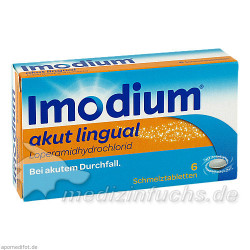Imodium akut lingual, 6 ST – PZN 1689848
