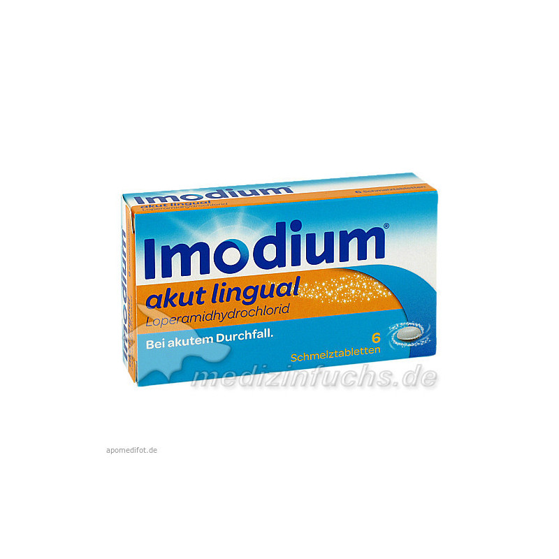 Imodium akut lingual, 6 ST – PZN 1689848