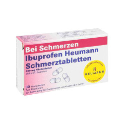 Ibuprofen Heumann Schmerztabletten 400mg (30 stk) – PZN 10201099