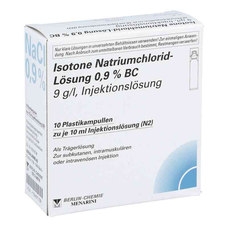 Isotone Nacl Lösung 0.9% Bc Plastik amp.inj.-lsg. (10X10 ml) – PZN 10407139