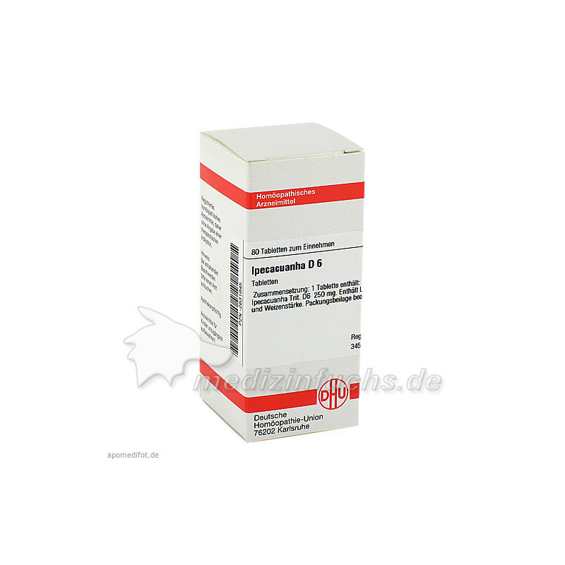 IPECACUANHA D 6, 80 ST – PZN 2631845