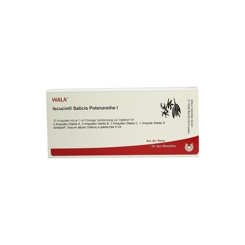 ISCUCIN SALICIS PR I, 10X1 ML – PZN 3083570
