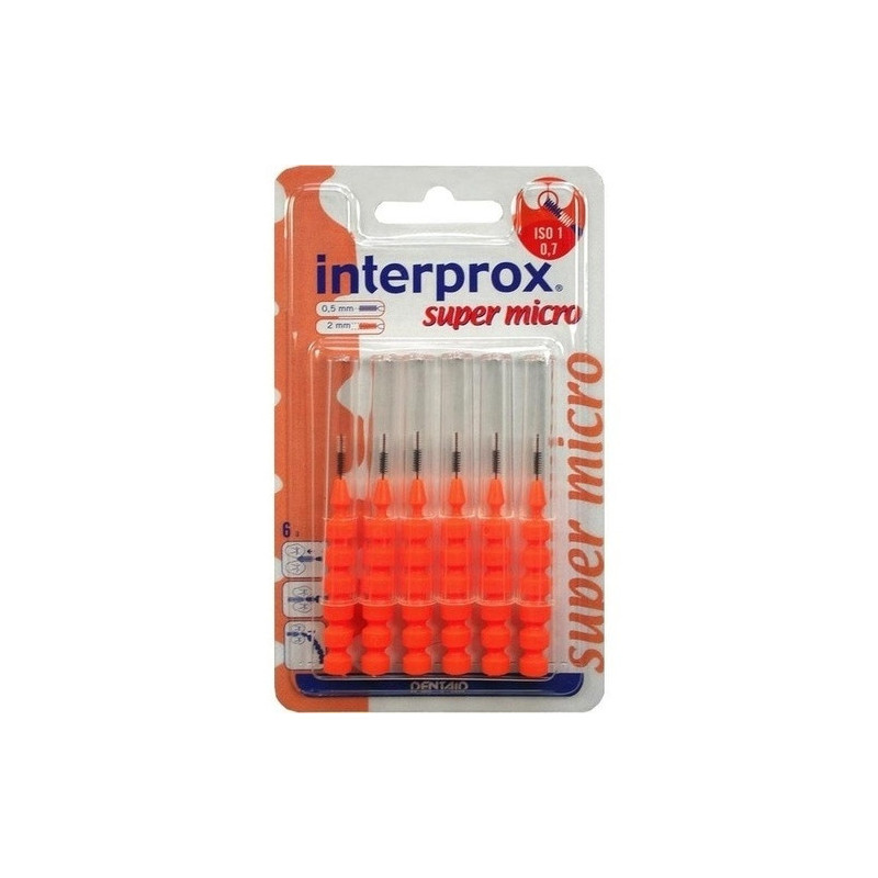 interprox reg super micro orange Interdentalbür.Bl, 6 ST – PZN 6130643