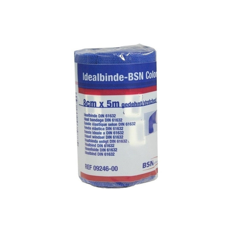 Idealbinde bmp Color 5mX8cm BLAU, 1 ST – PZN 835064
