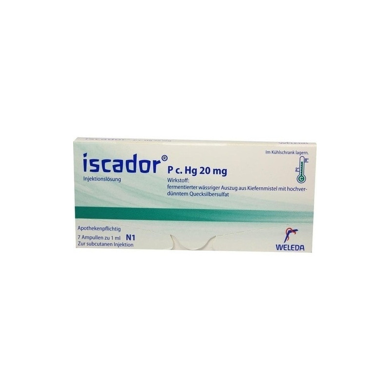 Iscador P c Hg 20mg, 7X1 ML – PZN 1385918