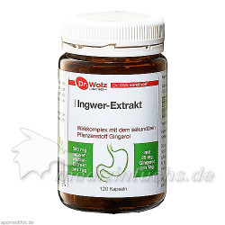 Ingwer-Extrakt Dr.Wolz, 120 ST – PZN 10251921