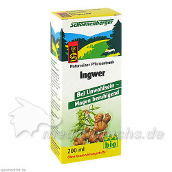 INGWER PFLANZENTRUNK SCHOENENBERGER, 200 ML – PZN 2640525
