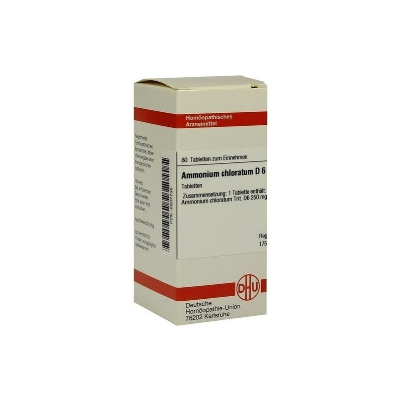 AMMONIUM CHLORAT D 6, 80 ST – PZN 2807735