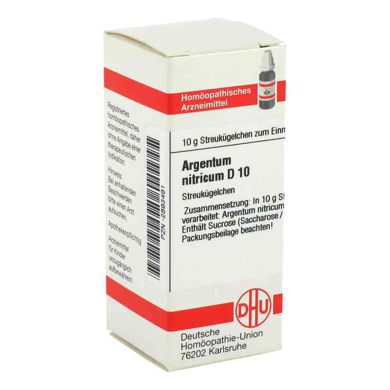 Argentum Nitricum D 10 Globuli (10 g) – PZN 2893491