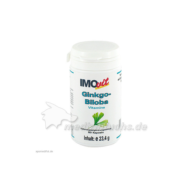 Imovit Gingko Biloba Kapseln, 60 ST – PZN 2844334