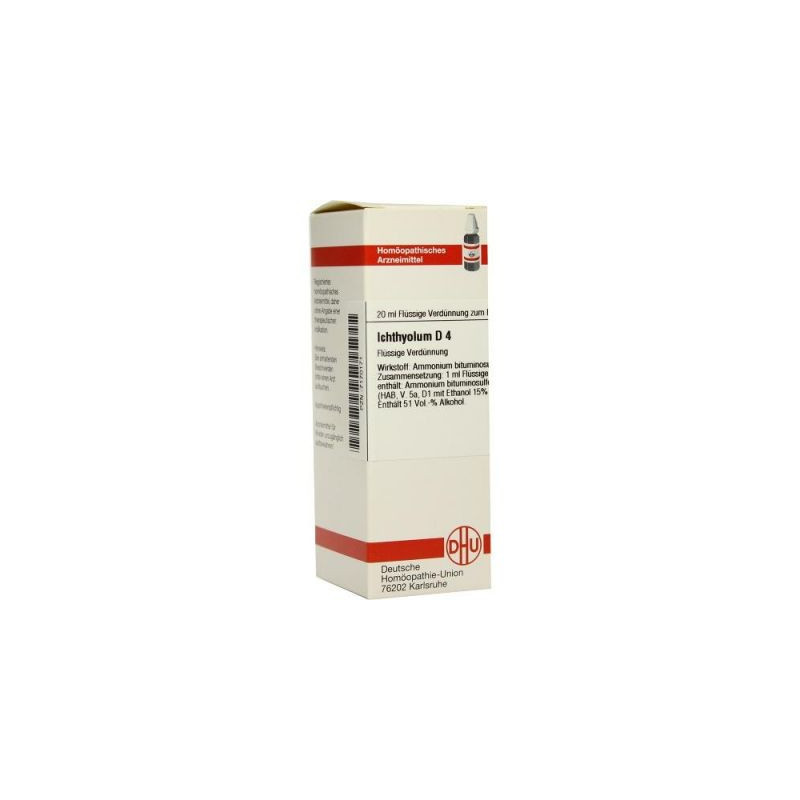 Ichthyolum D 4 Dilution (20 ml) – PZN 7170171