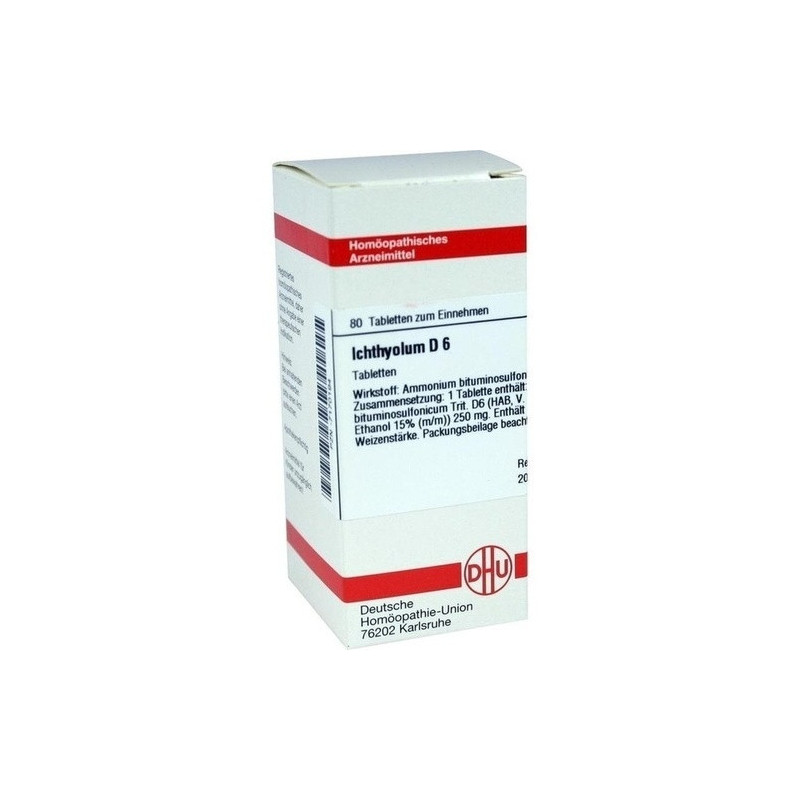 ICHTHYOLUM D 6, 80 ST – PZN 7170194