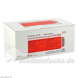 Isotonische Natriumchlorid-Lösung 0.9% EIFELFANGO, 50X10 ML – PZN 874762