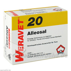 ALLEOSAL 20 Amp.f.Hunde/Katzen/Klein-u.Zootiere, 10X2 ML – PZN 1838567