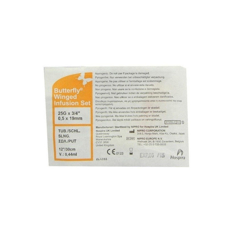 Infusionszubehör Butterfly 25G orange, 1 ST – PZN 6463333
