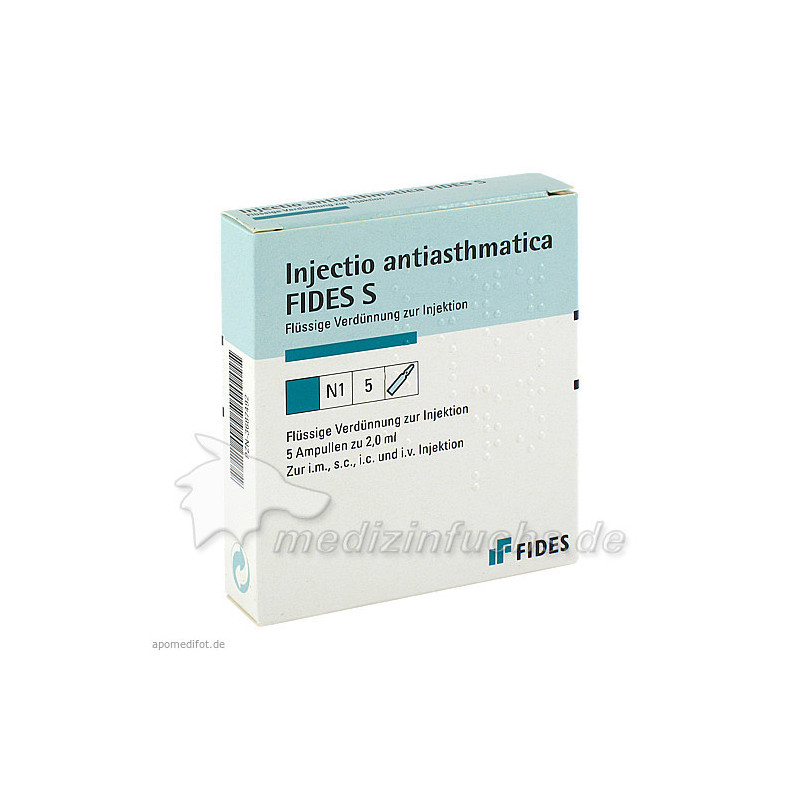 INJECTIO ANTIASTHMATICA S, 5X2 ML – PZN 3687492