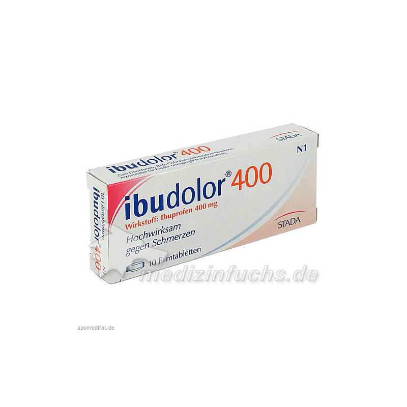 IBUDOLOR 400 Filmtabletten, 10 ST – PZN 228803