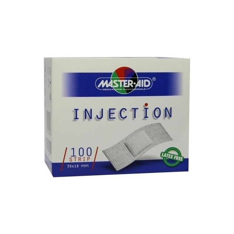 INJECTION strip weiß 39x18mm Master-Aid, 100 ST – PZN 9063692