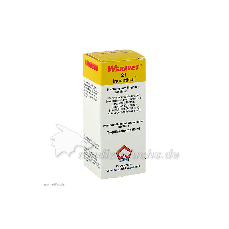 INCONTISAL 21 Tropfen f.Heimtiere, 50 ML – PZN 955383