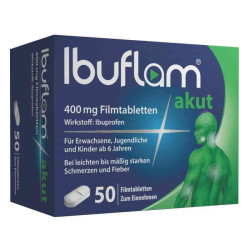 Ibuflam akut 400mg (50 stk) – PZN 11648419