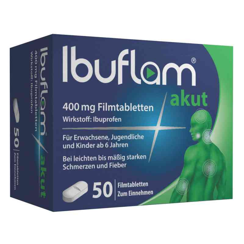 Ibuflam akut 400mg (50 stk) – PZN 11648419