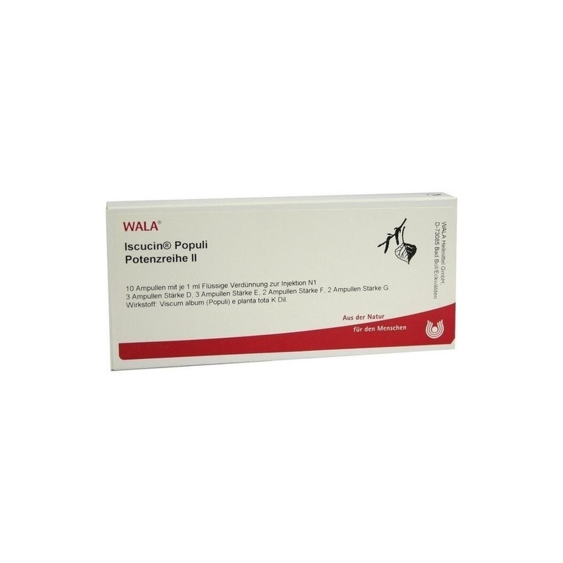 ISCUCIN POPULI PR II, 10X1 ML – PZN 4429450