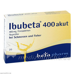 Ibubeta 400 akut, 20 ST – PZN 179737
