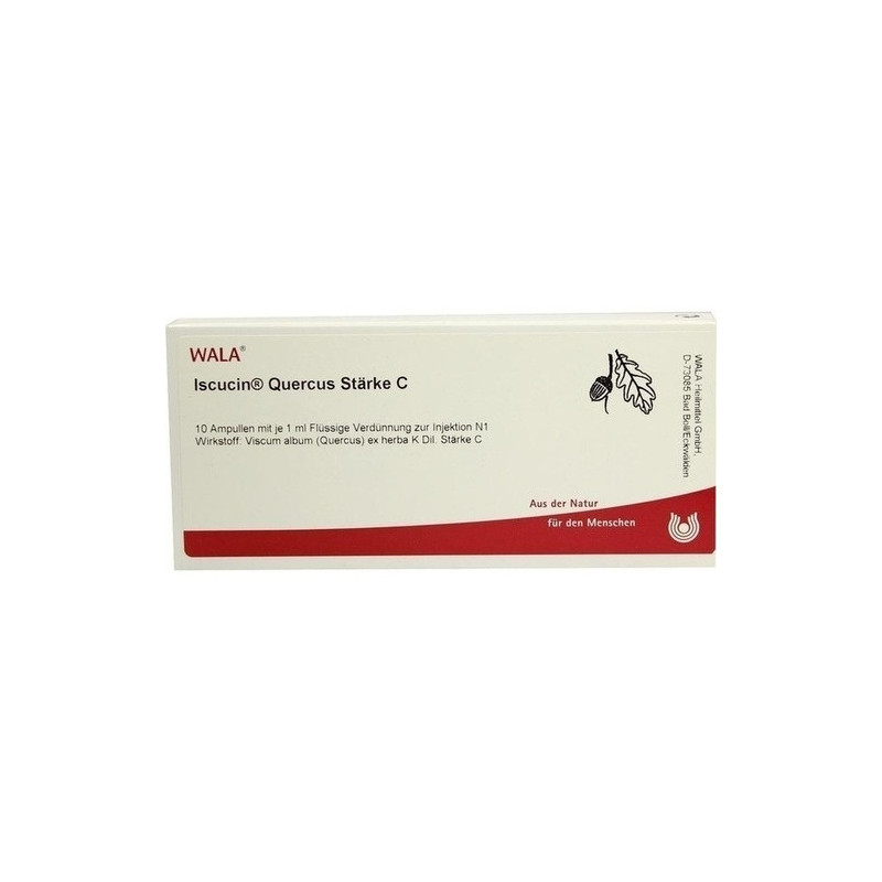 ISCUCIN QUERCUS STAERKE C, 10X1 ML – PZN 3083400
