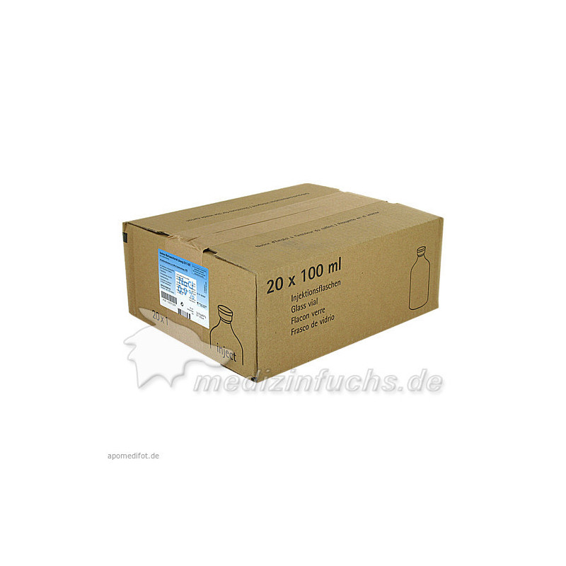 Isotone NaCl Lösung 0.9% BC Glas, 20X100 ML – PZN 2337229