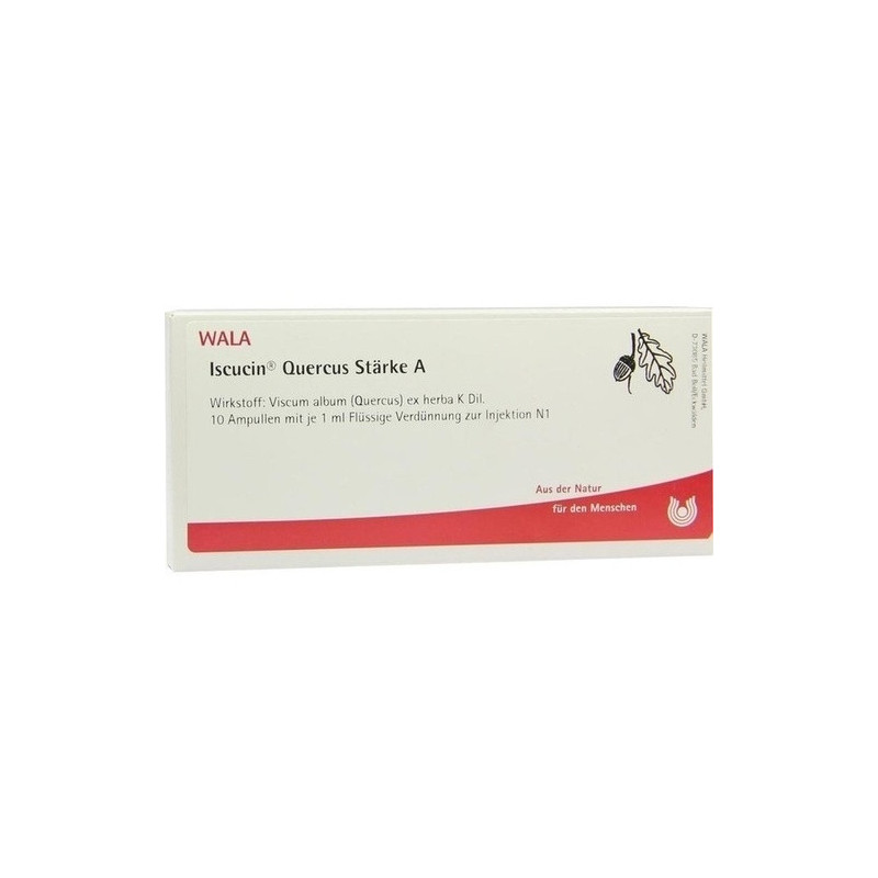 ISCUCIN QUERCUS STAERKE A, 10X1 ML – PZN 3083386