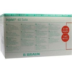INSULIN INJEKT SOLO 40, 100X1 ML – PZN 3961088