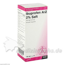 Ibuprofen AbZ 2% Saft, 100 ML – PZN 7013810