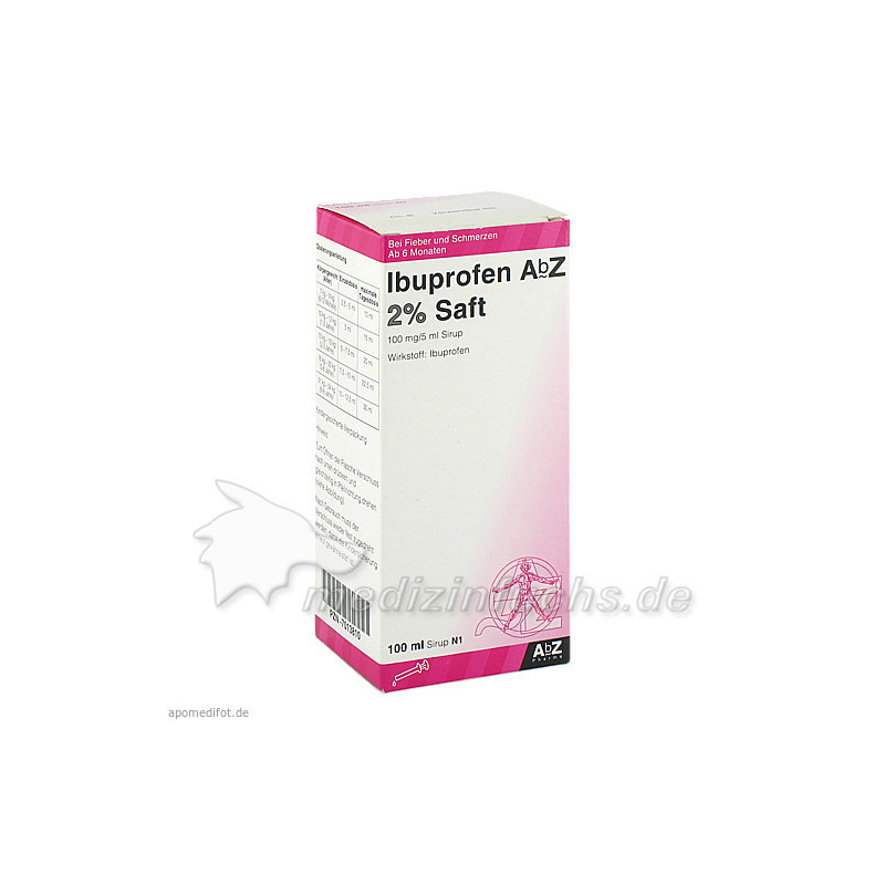 Ibuprofen AbZ 2% Saft, 100 ML – PZN 7013810