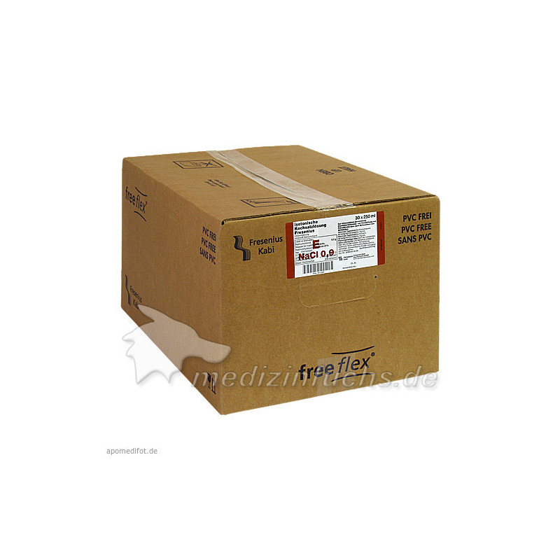 Isotonische Kochsalzlösung freeflex, 30X250 ML – PZN 412205