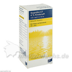 Ibuprofen - CT 4% Kindersaft, 100 ML – PZN 220948