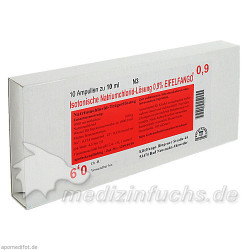 Isotonische Natriumchlorid-Lösung 0.9% EIFELFANGO, 10X10 ML – PZN 874727