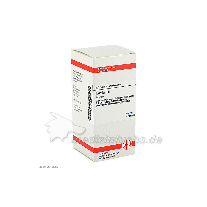 IGNATIA D 6, 200 ST – PZN 2102584