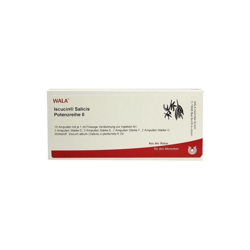 ISCUCIN SALICIS PR II, 10X1 ML – PZN 3083587